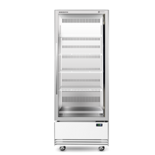 SKOPE-BME0600N-A  1 glass door Upright chiller, bottom unit, white,R290,Connect,