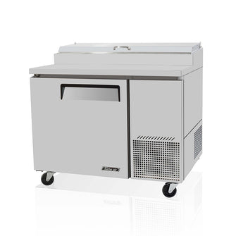 TurboAir Under Pizza Counter chiller, 6 pans, 396lt, 1 solid door, 1117 x820 x914h