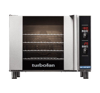 Turbofan Convection Oven, 4 tray 1/1GN- (80mm spacing), 1Ø,13A, grill mode