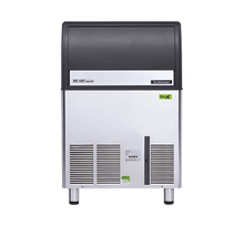 ECM127AS Self contained ice machine, 74kg/day, 39 Kg bin
