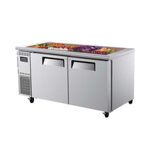 TurboAir Salad Prep Bench Buffet, 14 pans, 420lt, 2 solid doors, 1500 x700 x978h