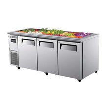 TurboAir Salad Prep Bench Buffet, 18 pans, 516lt, 3 solid doors, 1800 x700 x978h