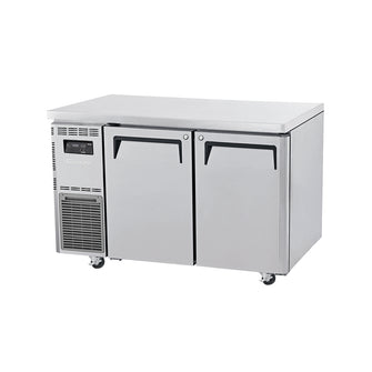 TurboAir Under Counter fridge/freezer, 136/134lt, 2 solid doors, 1200 x700 x850h