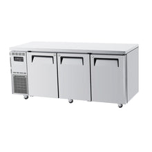 TurboAir Under Counter chiller, 538lt, 3 solid doors, 1800 x700 x850h