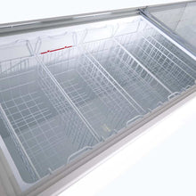 Chest Freezer, Flat top Glass, 670L, 2055mm wide