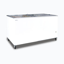 Chest Freezer, Flat top Glass, 670L, 2055mm wide