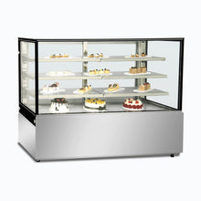 Cake/Food Display, 3 shelves + base, 1800w x 700d x 1300h, 674lt