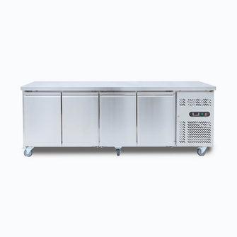 Under Counter freezer cabinet, 4 solid doors,2230 x 700 x 860h