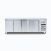 Under Counter chiller cabinet, 4 solid doors,2230 x700 x850