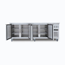 Under Counter chiller cabinet, 4 solid doors,2230 x700 x850