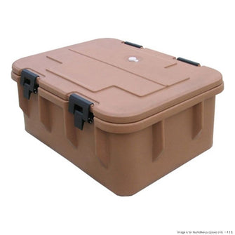 Insulated Top Loading Food Pan Carrier, 30 litre. 650x450x300h, suit 1/1GN pans